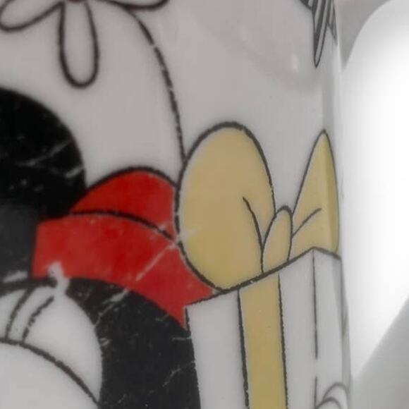 Minnie Mouse Christmas Coffee Cup Mug Happy Holidays - Picture 4 of 4